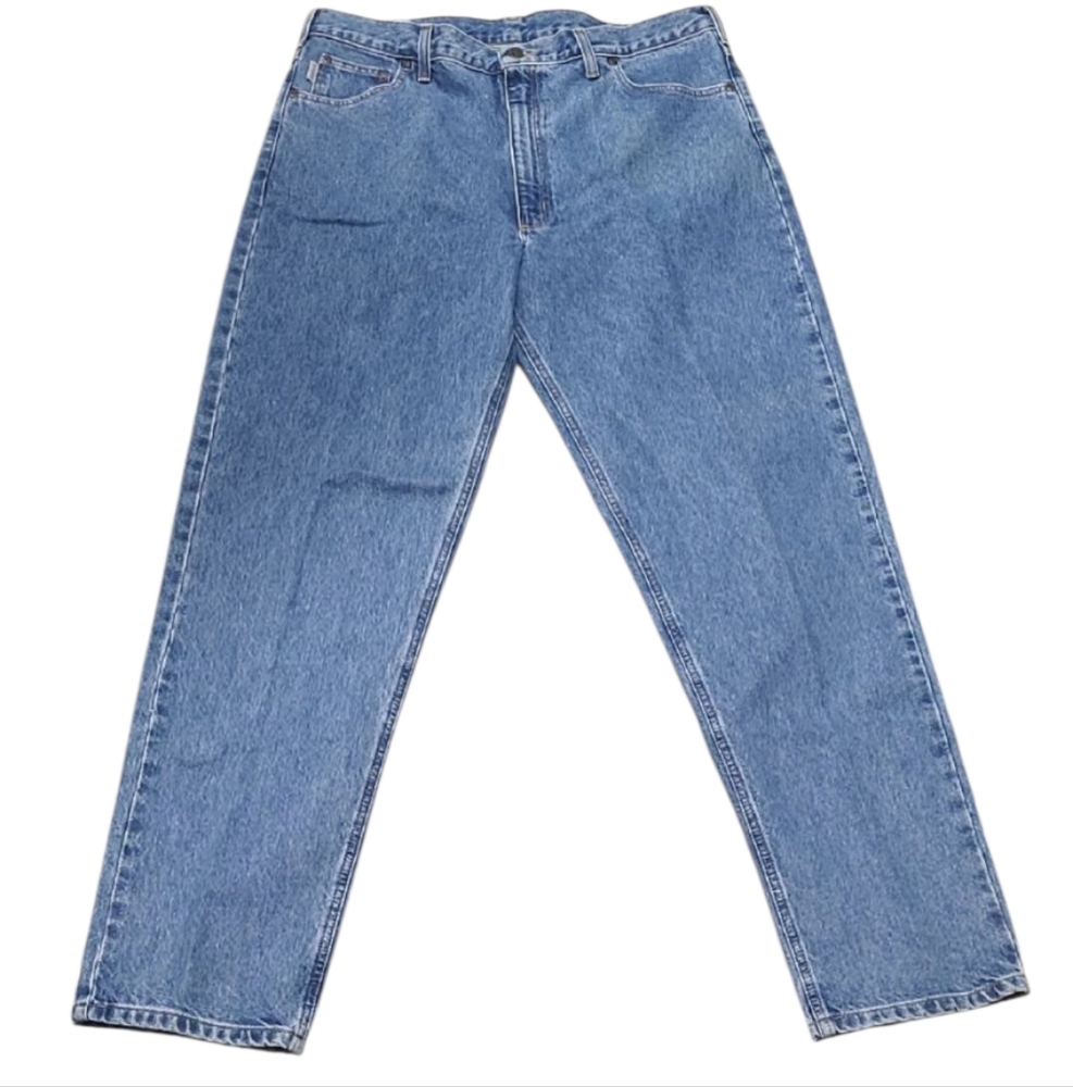 Carhartt Blue Relaxed Fit Denim Men Jeans 40 W x 34 L